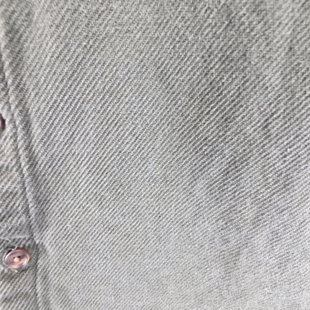 Patagonia Shirt Mens Medium Green Fjord Loft Thick Flannel Outdoor Heavy - Picture 5 of 8